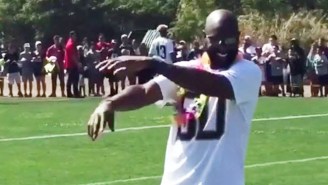 Even Jerry Rice Is Amazed By This Odell Beckham, Jr. One-Handed Catch