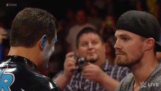 Stephen Amell Said His SummerSlam Match Was ‘Absolutely Positively Terrifying’