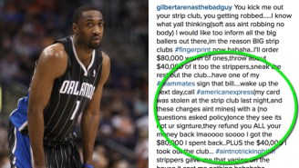 Gilbert Arenas Is Allegedly Under Investigation For Fraud After Gloating About Ripping Off Strip Clubs