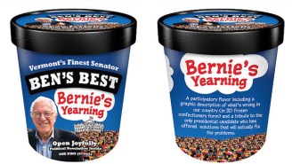 The Founder Of Ben & Jerry’s Made A Home-Batch Of Bernie Sanders Ice Cream