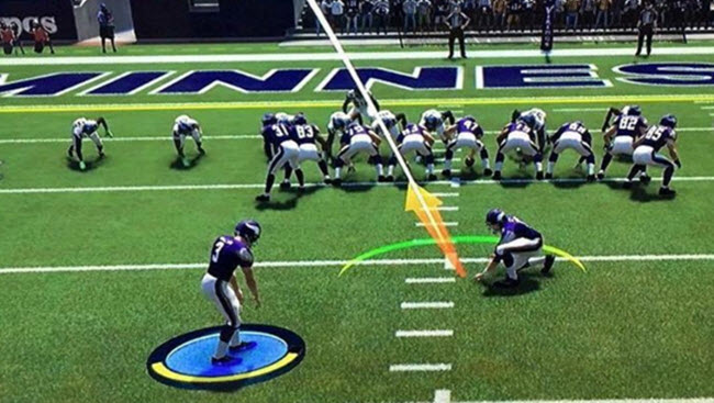 Blair Walsh gets his kicks