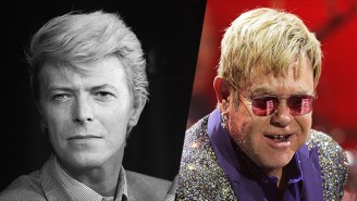 Elton John Honors The Late David Bowie With This Haunting Cover Of ‘Space Oddity’