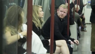 This Breastfeeding Social Experiment On A Crowded Subway Goes Pretty Much How You’d Expect