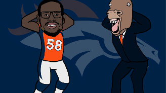 Please Enjoy The NFL Playoffs Four Divisional Winners As Cartoons