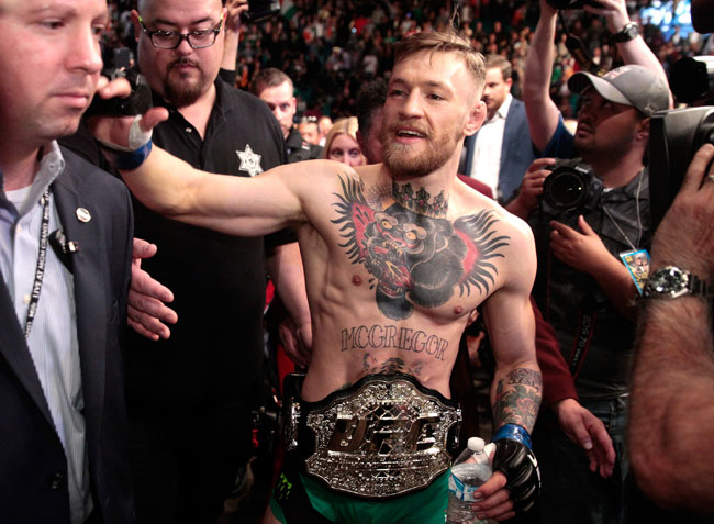 Conor mcgregor championship outlet belts