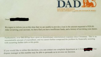 This Six-Year-Old Gets The Perfect Response Asking His Dad For An Advance On His Allowance
