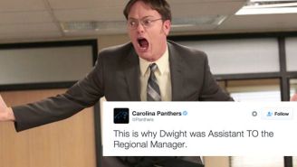 The Panthers’ Twitter Account Roasted A Star From ‘The Office’