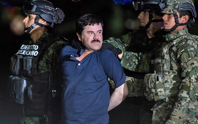 Drug Kingpin Joaquin 'Chapo' Guzman Recaptured in Mexico