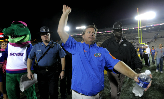 Florida head coach Jim McElwain