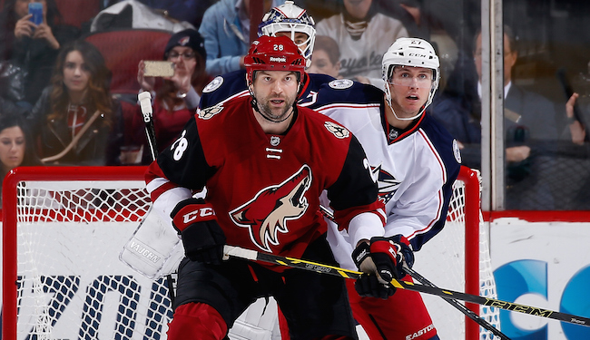 Columbus Blue Jackets v Arizona Coyotes