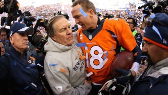 This Video Shows Peyton Manning Hinting To Bill Belichick That He Might Retire