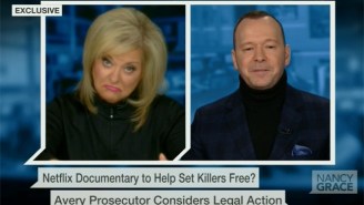 Nancy Grace And Donnie Wahlberg Bond Over Their Thoughts On ‘Making A Murderer’