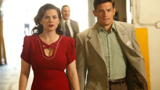 ‘Agent Carter’ premiere photos feature racing, dancing, fencing, and flamingos