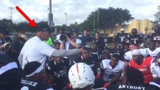 Watch An Angry Herm Edwards Address High School Players About ‘Embarrassing’ Behavior