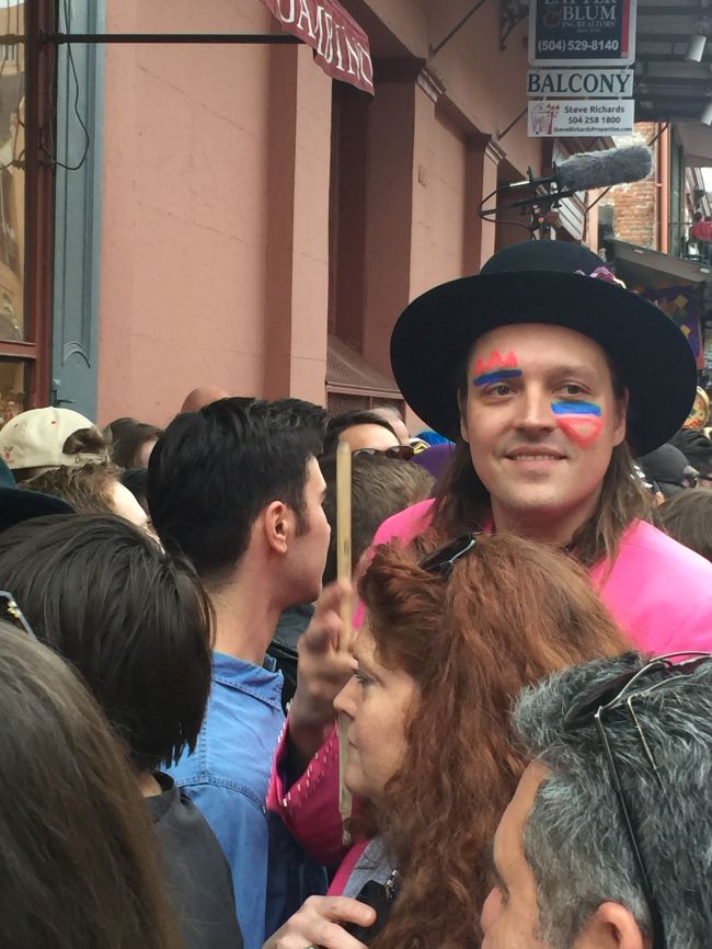 WIN BUTLER DAVID BOWIE PARADE NEW ORLEANS