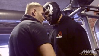 Josh Barnett Brought Some Pro Wrestling Flair To His UFC On Fox 18 Workout