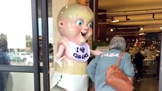 The Pelicans Brought Back King Cake Baby To Scare The Hell Out Of Everyone