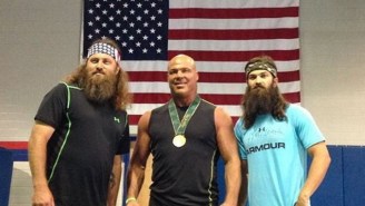 Former WWE And TNA World Champion Kurt Angle Will Appear On ‘Duck Dynasty’ Because Sure, Why Not