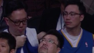 This Lakers Fan Switching Jerseys Mid-Game Is A Lesson In Disloyalty