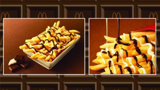 Would You Eat Fries Drizzled With Chocolate? McDonald’s Hopes So