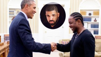 President Obama Ended The Drake Vs. Kendrick Lamar Debate