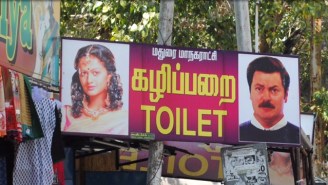 Nick Offerman Has The Best Response To Seeing His Face On A Public Toilet In India