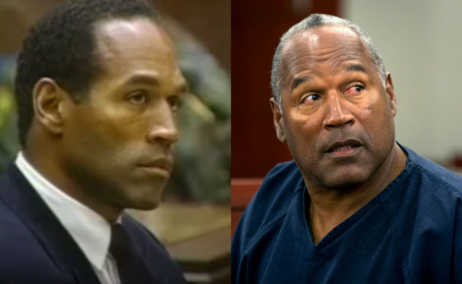 OJ Simpson then and now