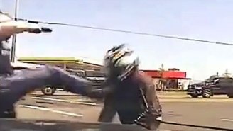 This Motorcyclist Just Won A Lawsuit Against The Cop Who Literally Kicked Him