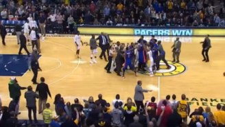 The Pacers And Pistons Almost Came To Blows After Their Game