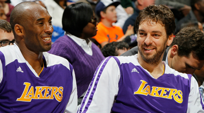 pau gasol kobe bryant