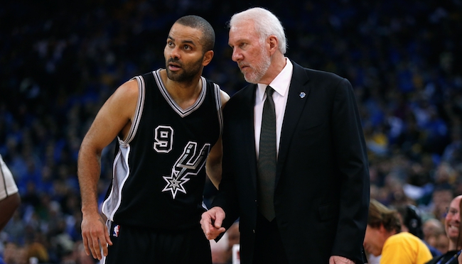 Tony Parker, Gregg Popovich