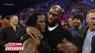 The WWE Locker Room Surprised R-Truth For His ’50th Birthday,’ And It Was Adorable