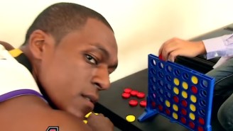 Rajon Rondo Is Still A Cold-Blooded Connect Four Killer