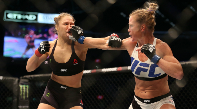 ronda rousey holly holm