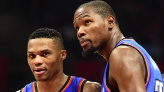 Kevin Durant And Russell Westbrook Become Just The Third Teammates To Share Player Of The Month Honors