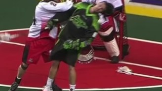 This Improbably Brutal Lacrosse Moment Will Leave You Feeling Lucky