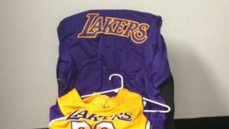 Tarik Black Didn’t Have A Locker For The Lakers’ Game In Sacramento