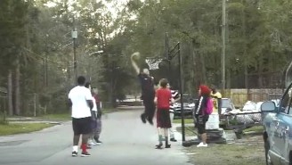 Someone Called 911 Over Kids Playing Basketball, And This Cop Responded By Throwing Down A Dunk