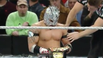 Kalisto Pulled Off An Upset To Win His Second United States Championship At The Royal Rumble