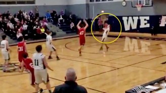 Watch This Middle Schooler Win A League Championship With A Three-Quarter-Court Buzzer-Beater
