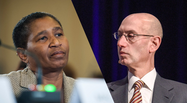 Michele Roberts, Adam Silver