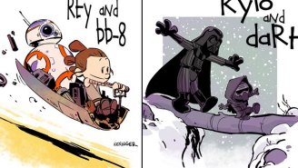 Excuse me, why aren’t there more of these Calvin & Hobbes/Star Wars cartoons!?