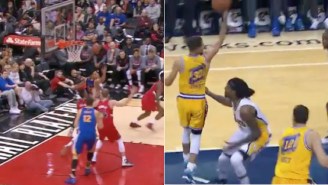 Which Steph Curry No-Look Overhead Alley-Oop To Andrew Bogut Was Better?