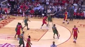 Jason Terry Makes The Extra Pass To Absolutely No One