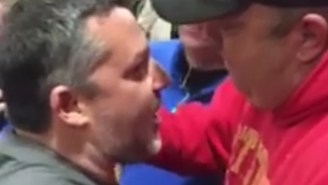 Tony Stewart Gets Heated And Confronts A Heckler At The Chili Bowl Nationals