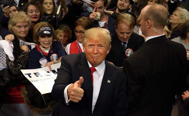 Donald Trump Holds Rally In Biloxi, Mississippi