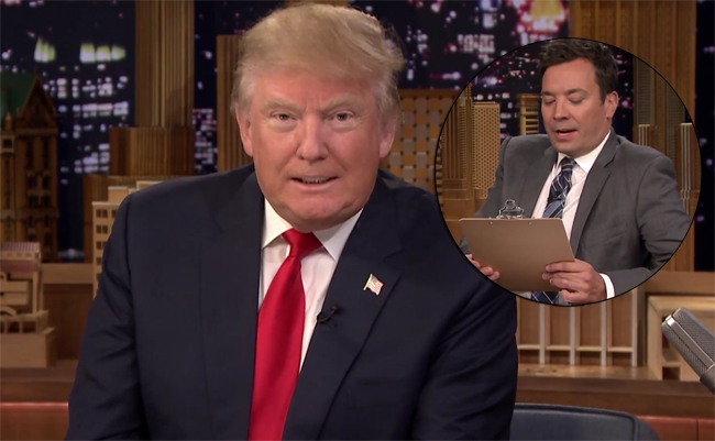 WATCH Jimmy Fallon Give Donald Trump A Job Interview