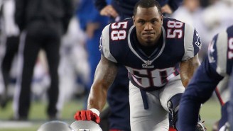 A Patriots Linebacker Played Hero Just Days Before His Playoff Game