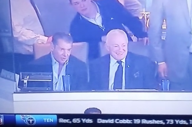 Vince McMahon Was A Guest At Sunday's Dallas Cowboys Game