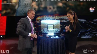 Vince And Stephanie McMahon Trolled The Hell Out Of This Year’s First Rumble Entrant